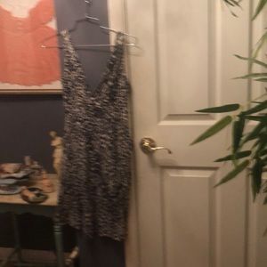 Black white and grey animal print 6 degrees brand